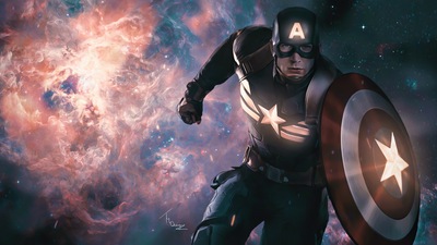 Художественное оформление Капитана Америки 2020 года в формате 4k