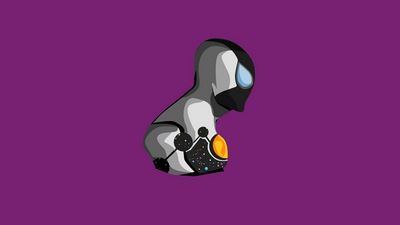 Космический Человек-паук Минимум 4k