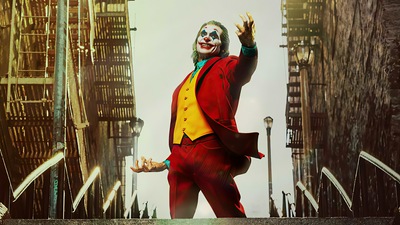 художественное оформление 4k Joker 2020