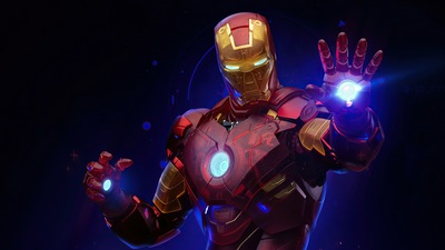 Голографический Железный человек 4k 2020