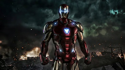 4k Железный человек Эндшпиль 2020