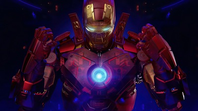 Голографический Железный человек 4k 2020