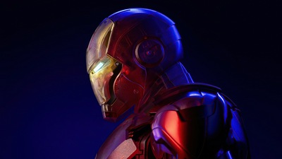 Голографический Железный человек 4k 2020