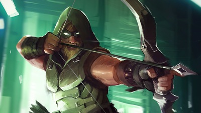 Художественное оформление Green Arrow 4k