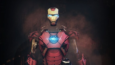 3D-иллюстрация Железного человека