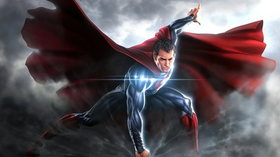 Художественное оформление Супермена 2020 4k
