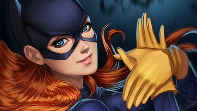 художественное оформление 4k Batgirl