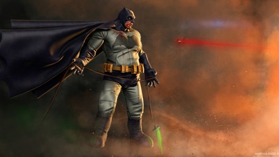 Бэтмен Темный рыцарь Арт 5k