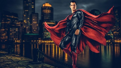 Герой Dc Супермен 4k
