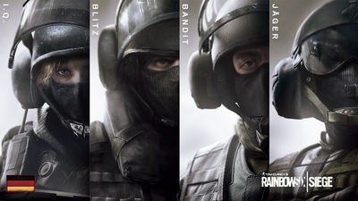 Коллаж Rainbow Six Seige