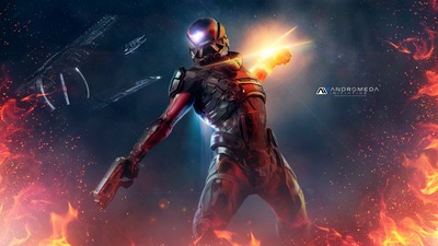 Следопыт Mass Effect Андромеда 4k