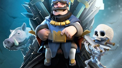 Clash Royale Синий король HD