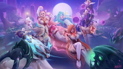 Фан-арт игры Star Guardian Invasion