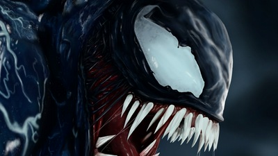 Художественное оформление фильма Venom 4k