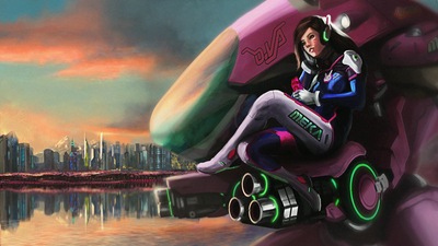 Обложка Overwatch Dva