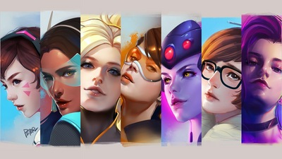 Overwatch Girls 4k