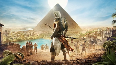 Assassins Creed Origins Байек 4k