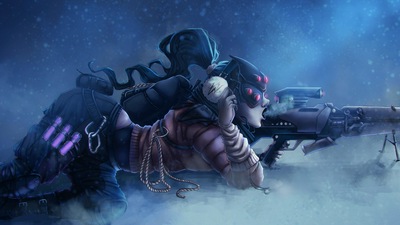 Произведение искусства Widowmaker Overwatch