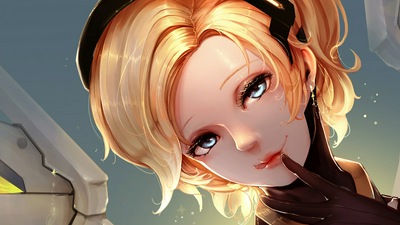 Художественное оформление Mercy 4k Overwatch