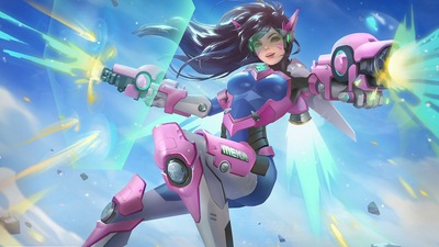 Фан-арты Dva Overwatch