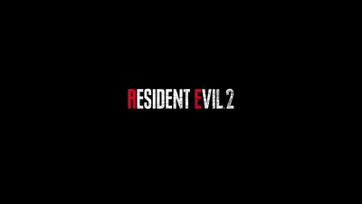 Логотип Resident Evil 2 4k