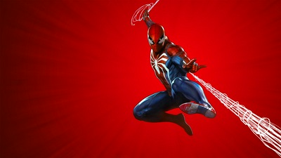 Marvels Spider Man PS4 Тематическое искусство 10k