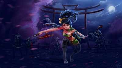 Игра Akali League Of Legends