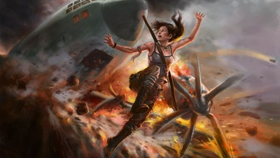 Иллюстрация расхитительницы гробниц в формате 4k