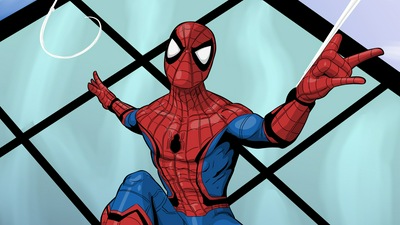 Человек-паук Паутина 4k 2018