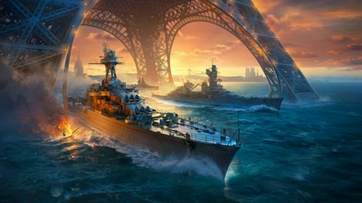 Игра World Of Warships 4k