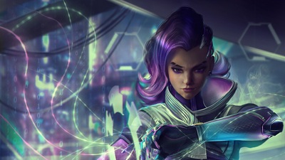 Обложка фаната Sombra Overwatch