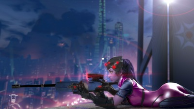 Косплей Widowmaker Overwatch