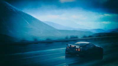 Игра DriveClub Nissan Gtr 4k