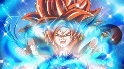 Dragon Ball Супер Сайян 4 Аниме 4k