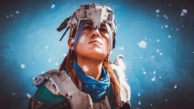 Алой в Horizon Zero Dawn 4k