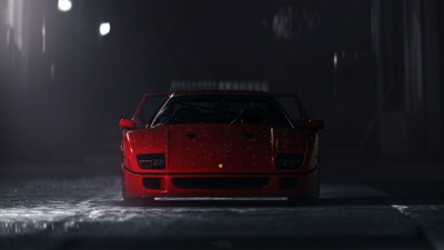 Ferrari F40 нуждается в скорости