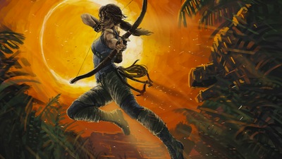 Новое произведение искусства Tomb Raider