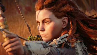 Игровое искусство Aloy Horizon Zero Dawn