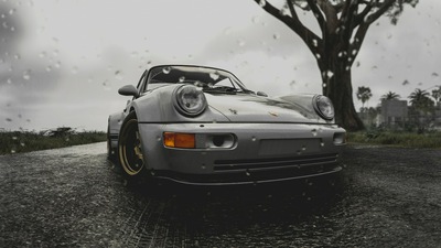 Экипаж 2 Porsche Rain 5k