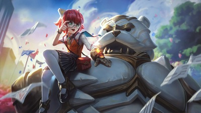 Фанарт игры Lol 4k
