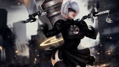 Игра Nier Automata 4k