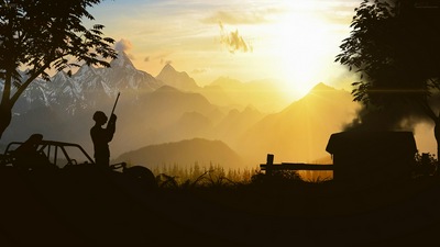 Силуэт Pubg 4k