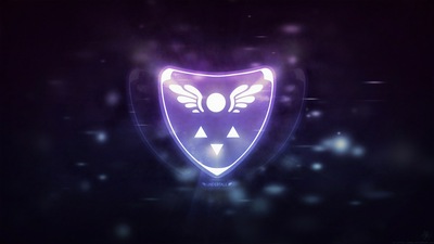 Логотип Deltarune 4k