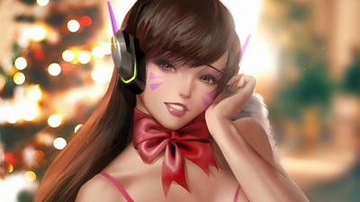 Dva Overwatch Милые произведения искусства