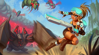 Игровое ключевое искусство 4k