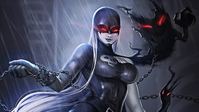 Ladydevimon из Digimon 4k