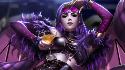 Цифровое произведение искусства Widowmaker