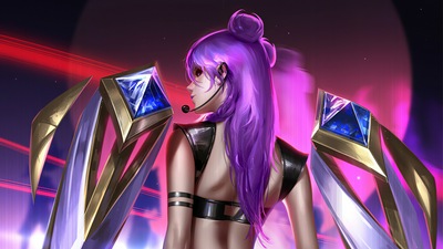 Kda Kaisa Lol Арт 4k
