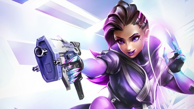 Видеоигра Sombra Overwatch 4k