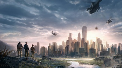 Город в опасности 4k